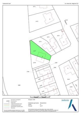 Floorplan - Wilgenhof 29, 4283 JA Giessen